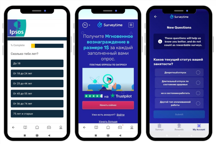 Как заработать денег в интернете без вложений с телефона